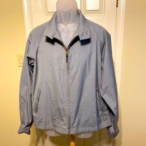 London Fog - Mens gray Reeves Golf windbreaker Jacket, Size: 46R